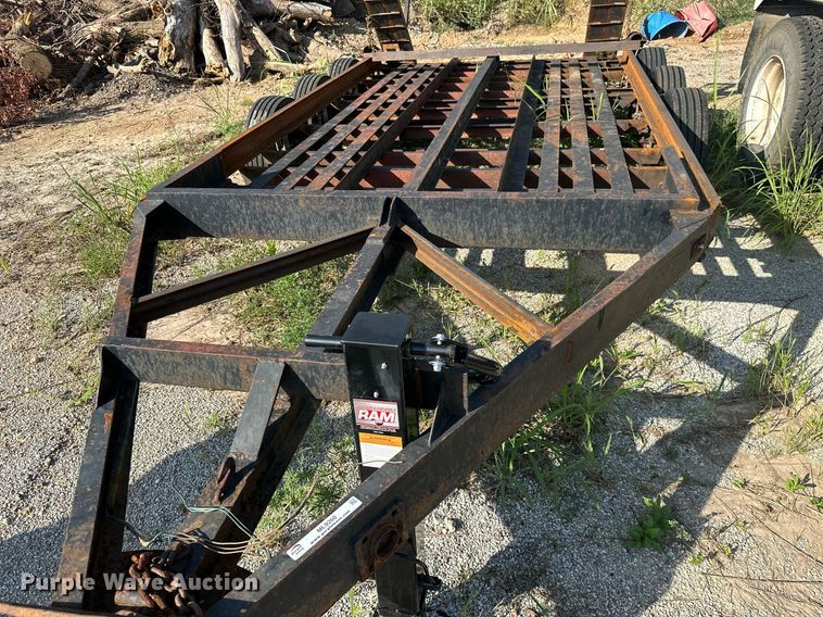 image for item ML9260 Shop built  equipment trailer