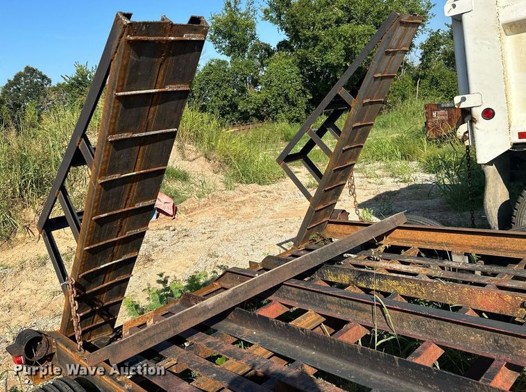 image for item ML9260 Shop built  equipment trailer