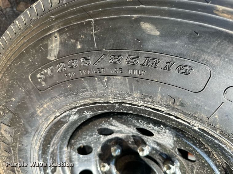 image for item ML9260 Shop built  equipment trailer