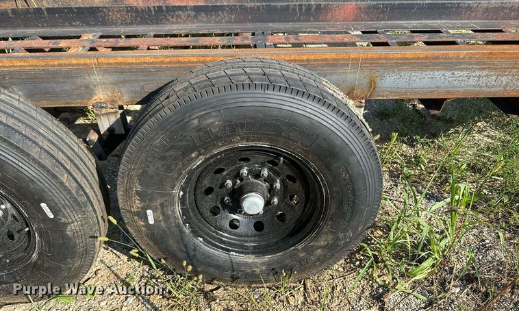 image for item ML9260 Shop built  equipment trailer