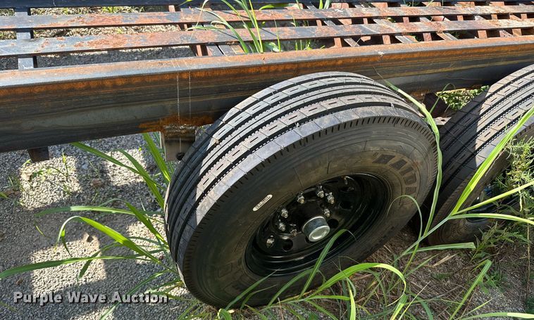 image for item ML9260 Shop built  equipment trailer