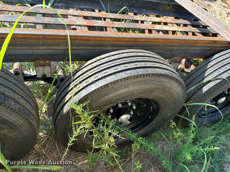 image for item ML9260 Shop built  equipment trailer