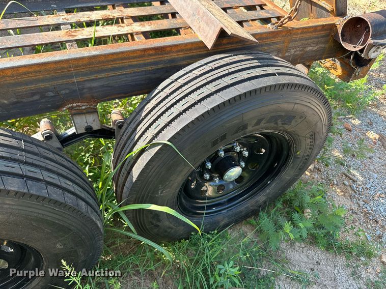 image for item ML9260 Shop built  equipment trailer