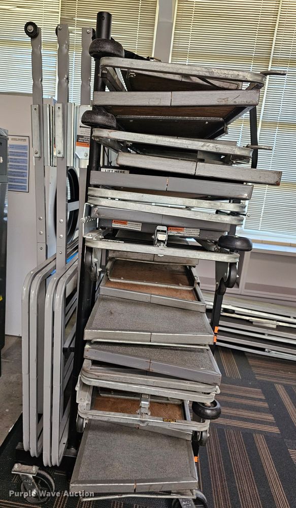 image for item MP9362 Stage risers with cart