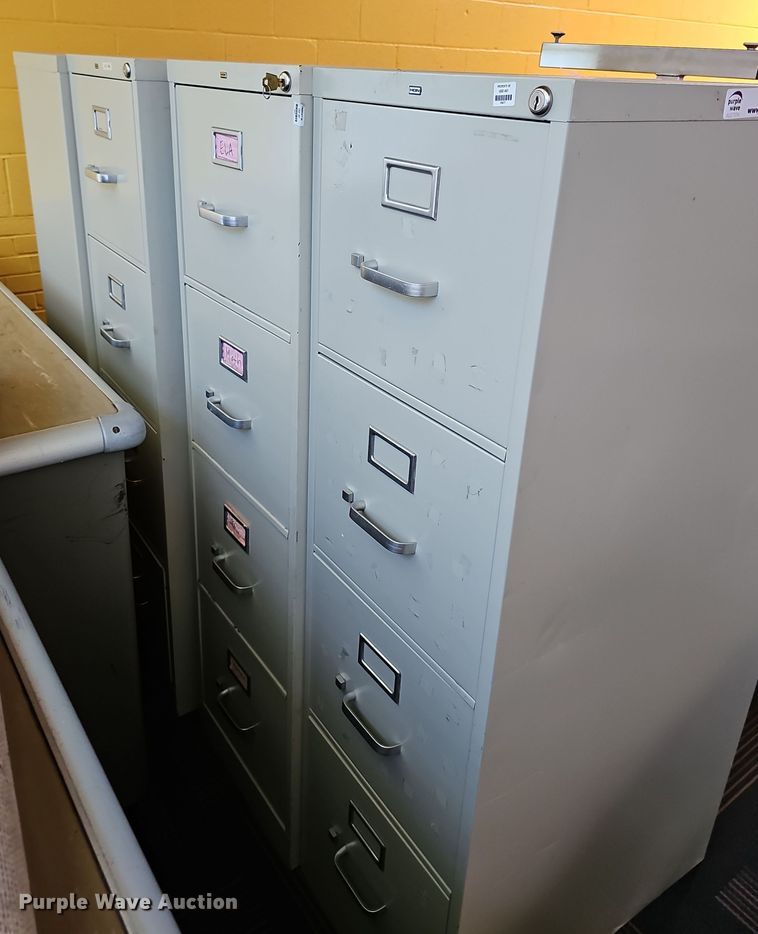image for item MP9387 (8) metal file cabinets