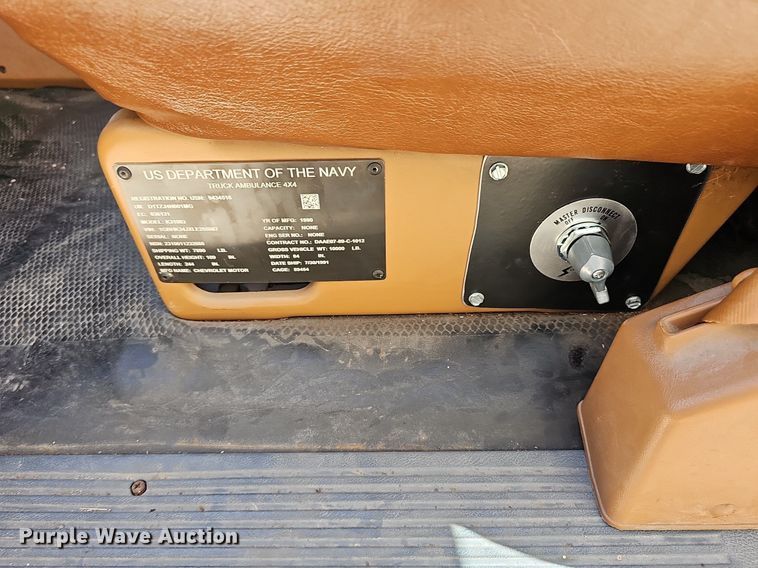 image for item MP9399 1990 Chevrolet C3500  ambulance