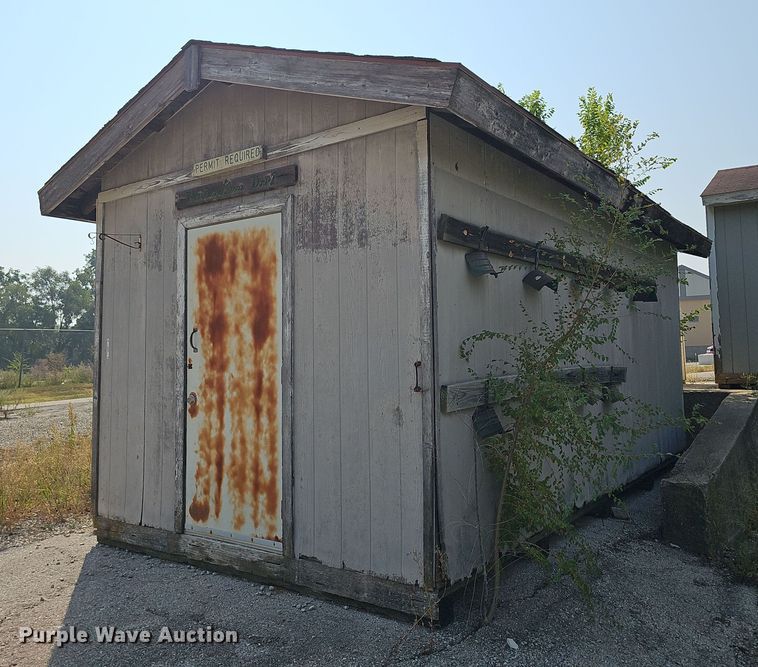 image for item MP9406 Wood storage shed