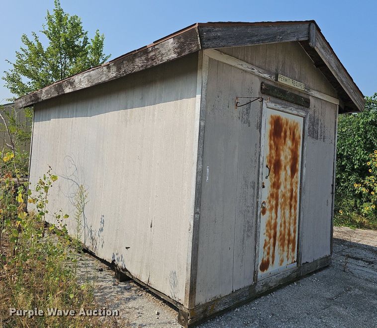 image for item MP9406 Wood storage shed