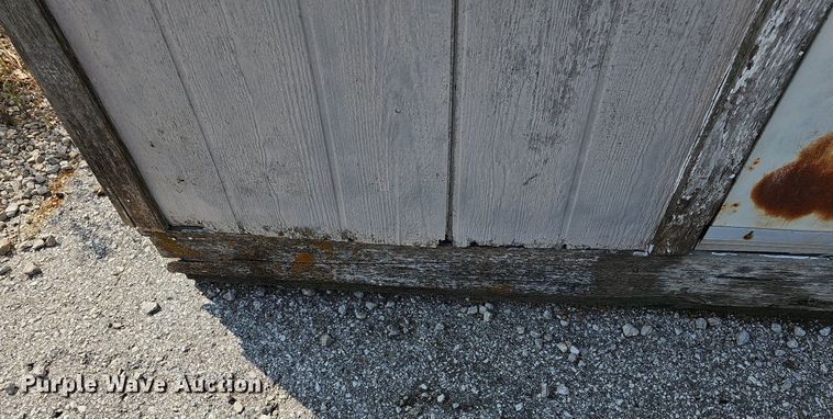 image for item MP9406 Wood storage shed