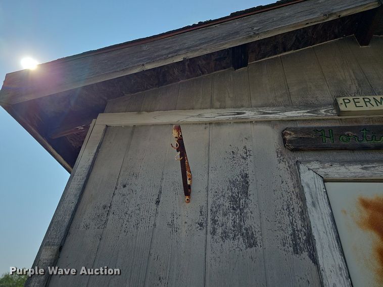 image for item MP9406 Wood storage shed