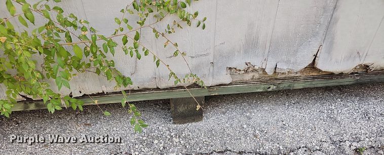 image for item MP9406 Wood storage shed