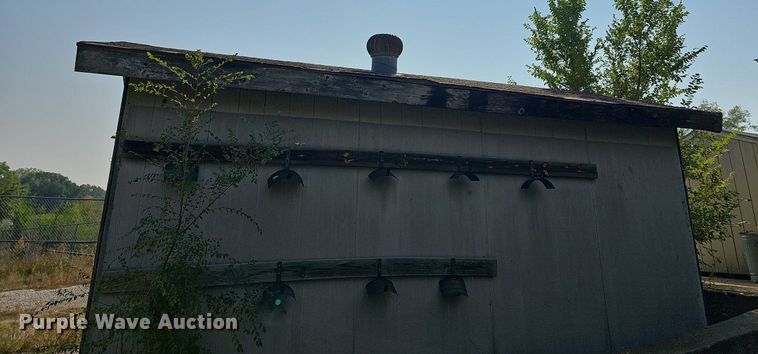 image for item MP9406 Wood storage shed