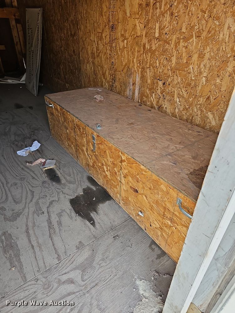 image for item MP9406 Wood storage shed