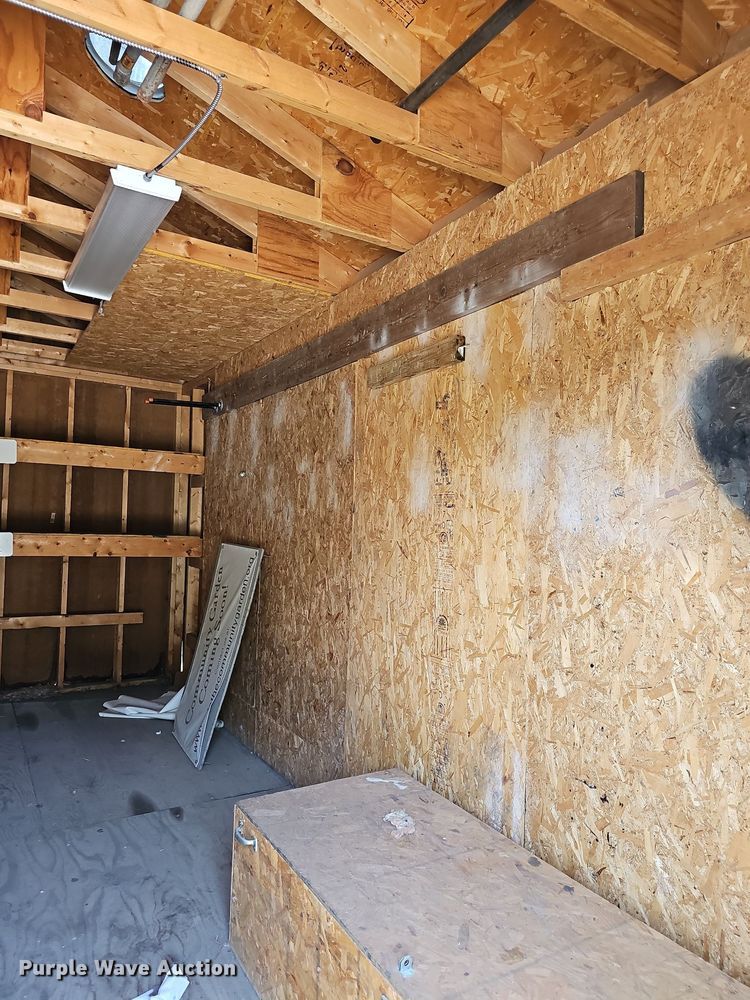 image for item MP9406 Wood storage shed