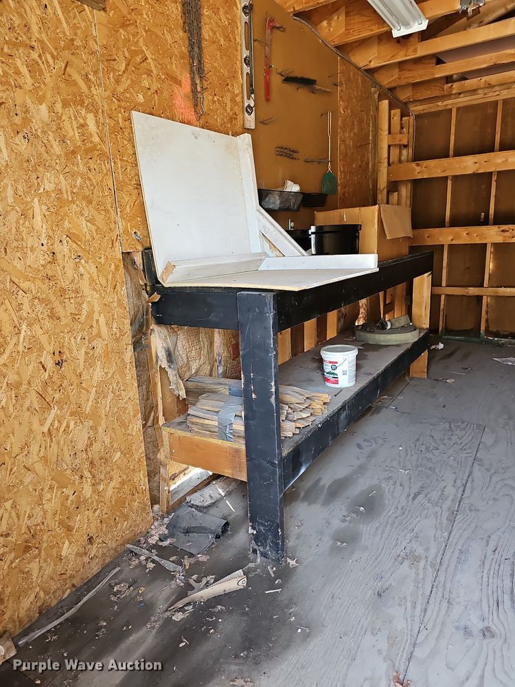 image for item MP9406 Wood storage shed