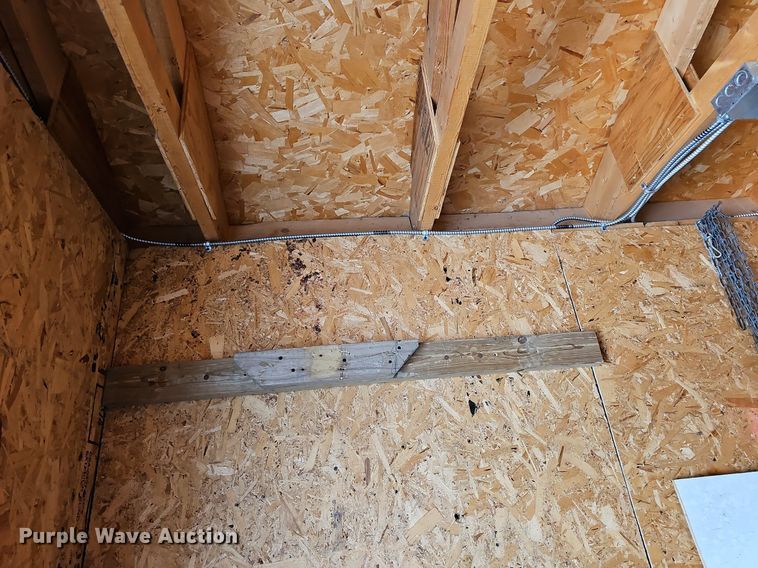 image for item MP9406 Wood storage shed