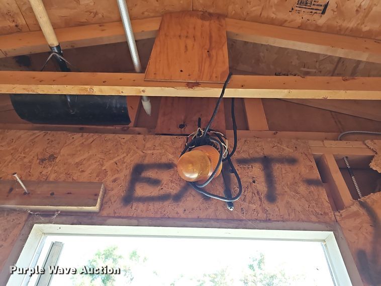 image for item MP9406 Wood storage shed