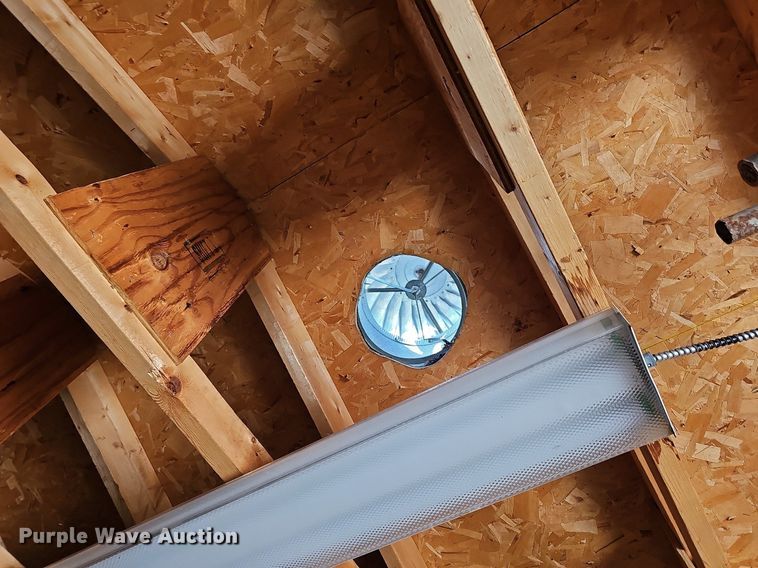 image for item MP9406 Wood storage shed