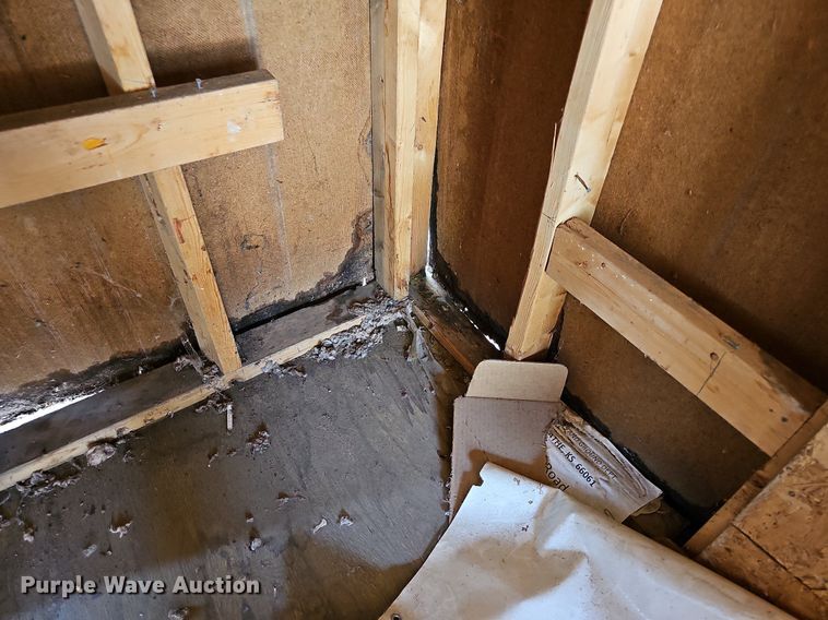 image for item MP9406 Wood storage shed