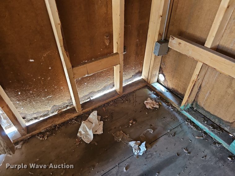 image for item MP9406 Wood storage shed