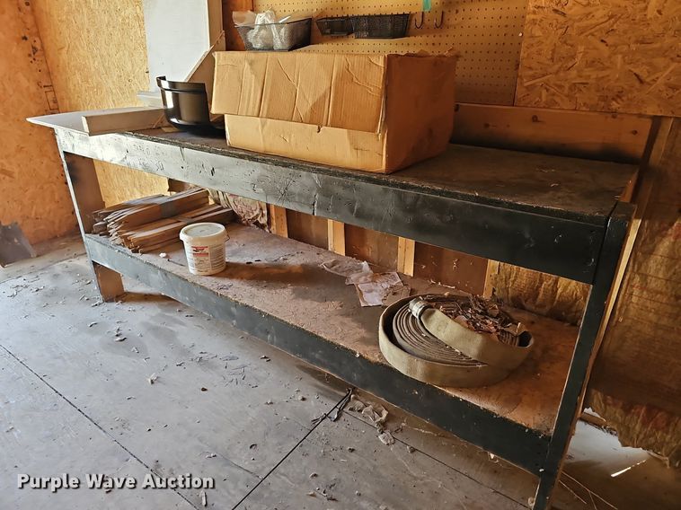 image for item MP9406 Wood storage shed