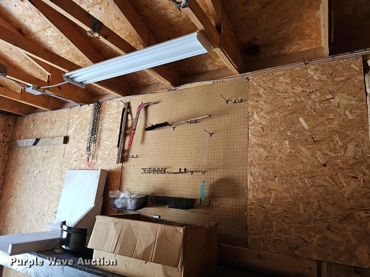 image for item MP9406 Wood storage shed