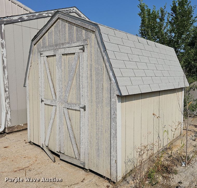 image for item MP9407 Wood storage shed