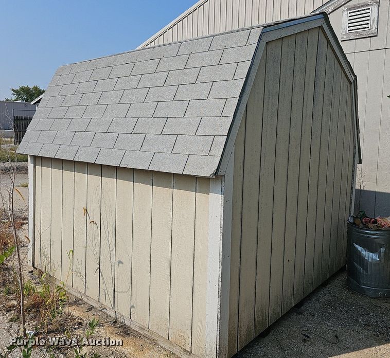 image for item MP9407 Wood storage shed