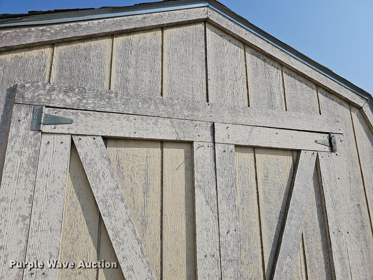 image for item MP9407 Wood storage shed