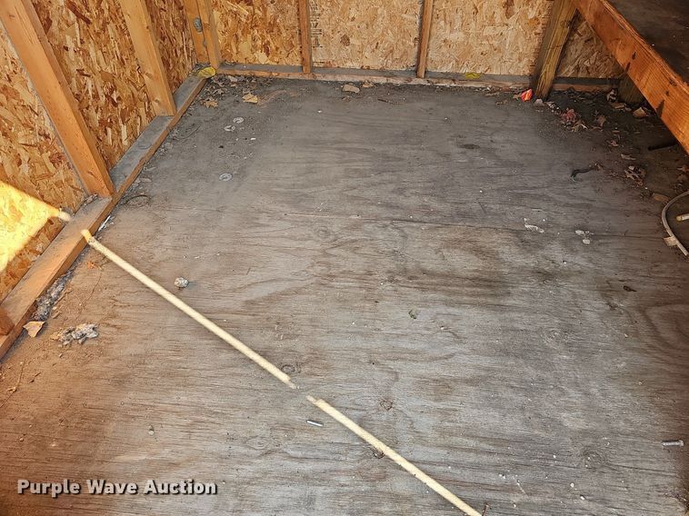 image for item MP9407 Wood storage shed