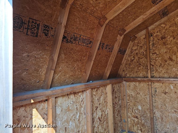 image for item MP9407 Wood storage shed