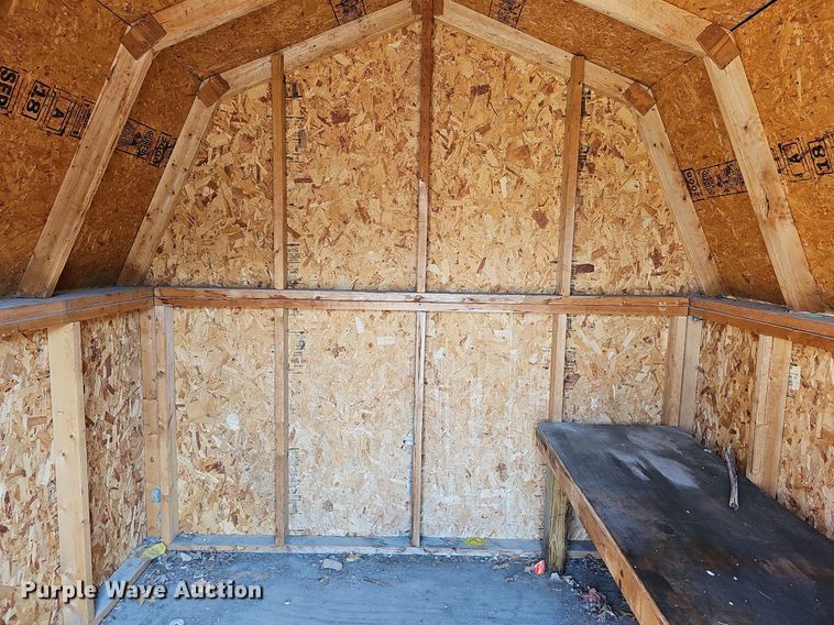 image for item MP9407 Wood storage shed