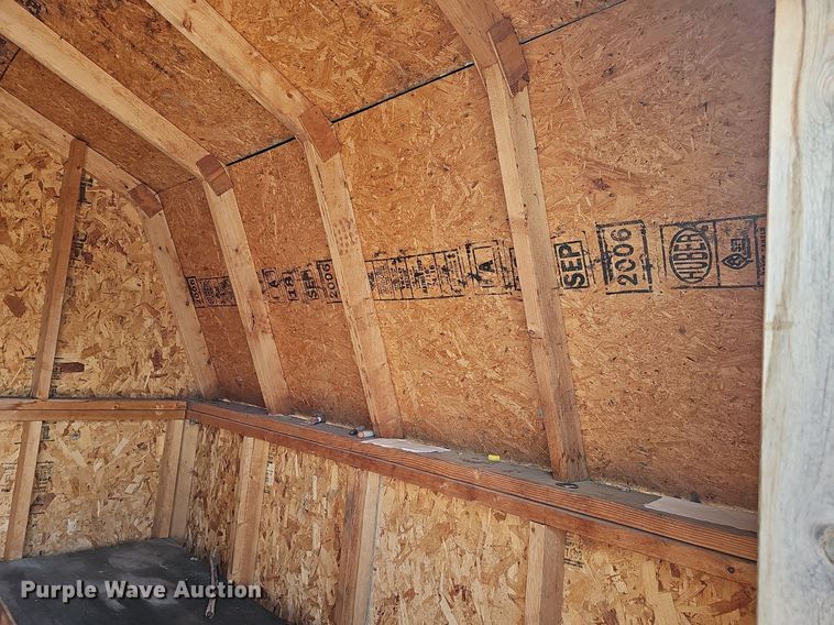 image for item MP9407 Wood storage shed