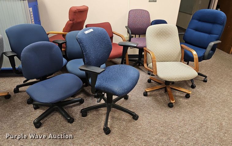 image for item MP9419 Approximately (33) assorted office chairs