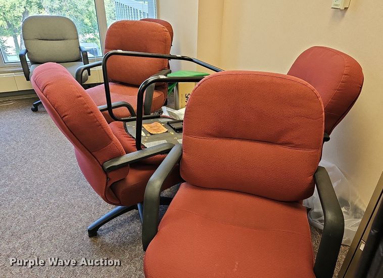 image for item MP9419 Approximately (33) assorted office chairs