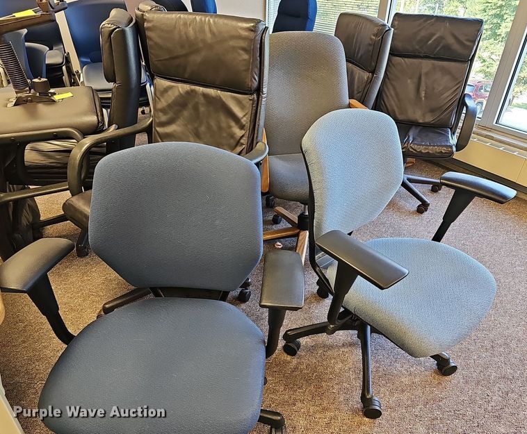 image for item MP9419 Approximately (33) assorted office chairs