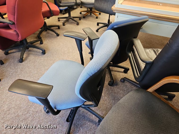 image for item MP9419 Approximately (33) assorted office chairs
