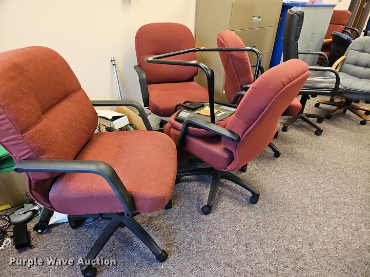 image for item MP9419 Approximately (33) assorted office chairs