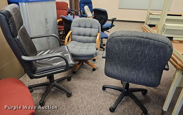 image for item MP9419 Approximately (33) assorted office chairs
