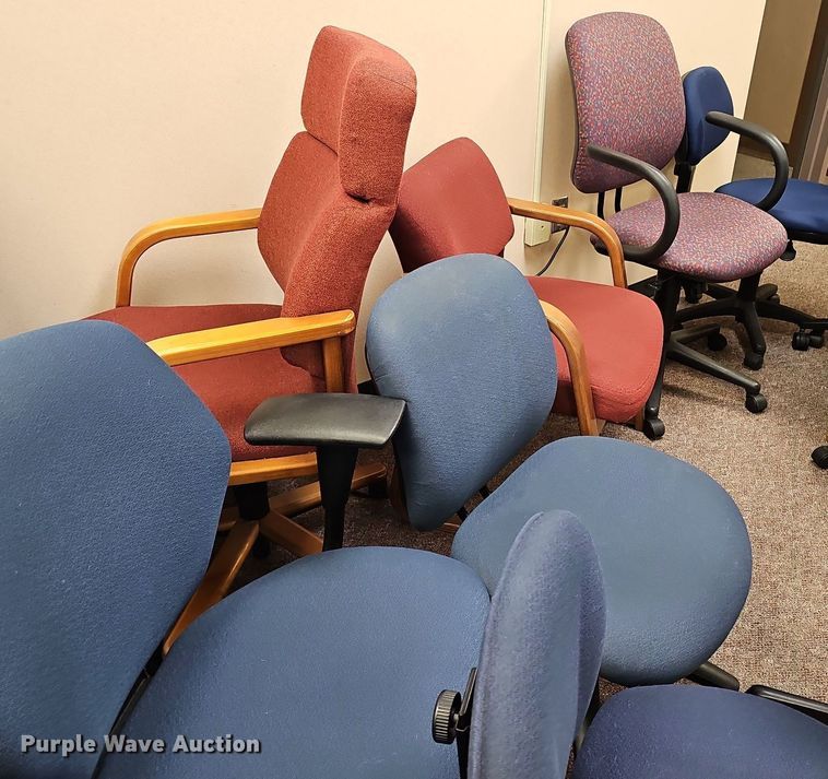 image for item MP9419 Approximately (33) assorted office chairs