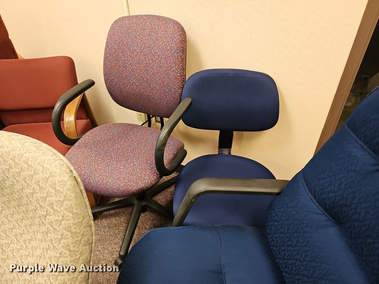 image for item MP9419 Approximately (33) assorted office chairs