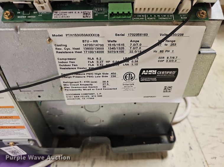 image for item MP9421 (4) GE AC units