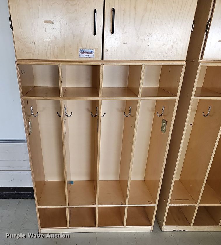 image for item MP9434 (24) wood cubbies