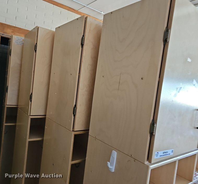 image for item MP9434 (24) wood cubbies