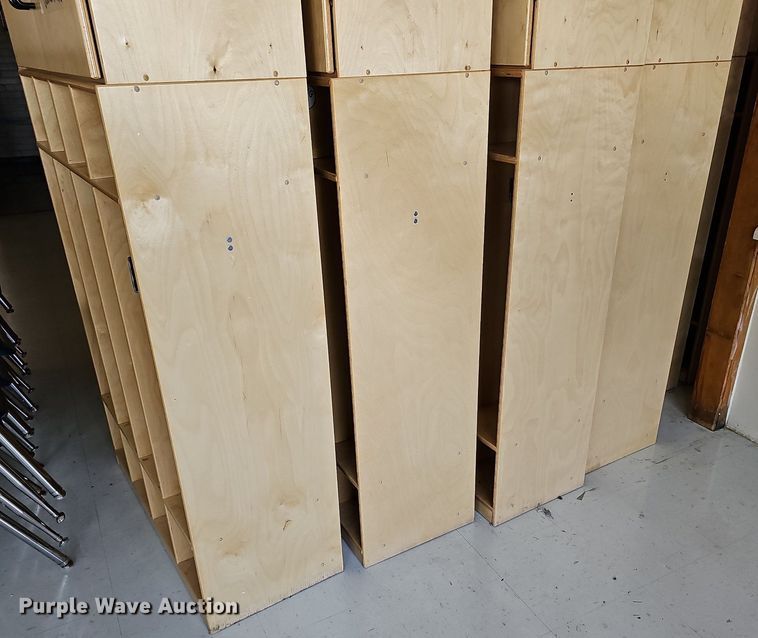 image for item MP9434 (24) wood cubbies