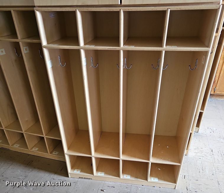 image for item MP9439 (15) wood cubbies