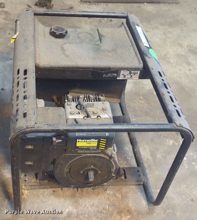 image for item MY9920 Homelite LR4400  generator