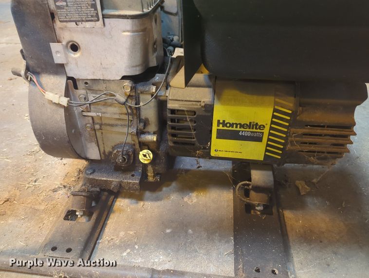 image for item MY9920 Homelite LR4400  generator