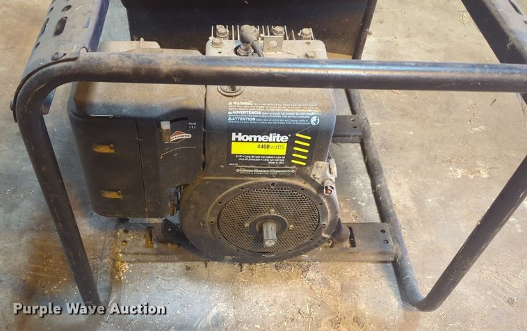 image for item MY9920 Homelite LR4400  generator