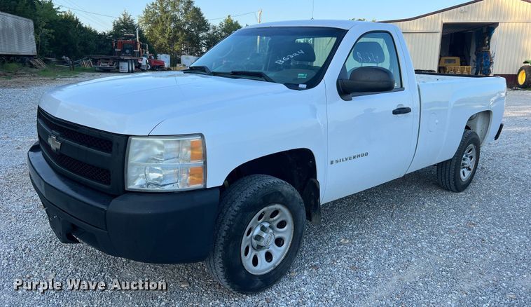 image for item NA9110 2008 Chevrolet Silverado 1500  pickup truck